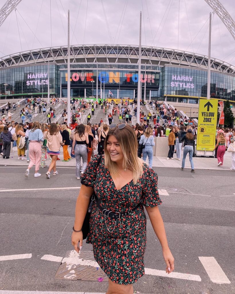 Issy Aldridge at Harry Styles: Love On Tour Wembley
